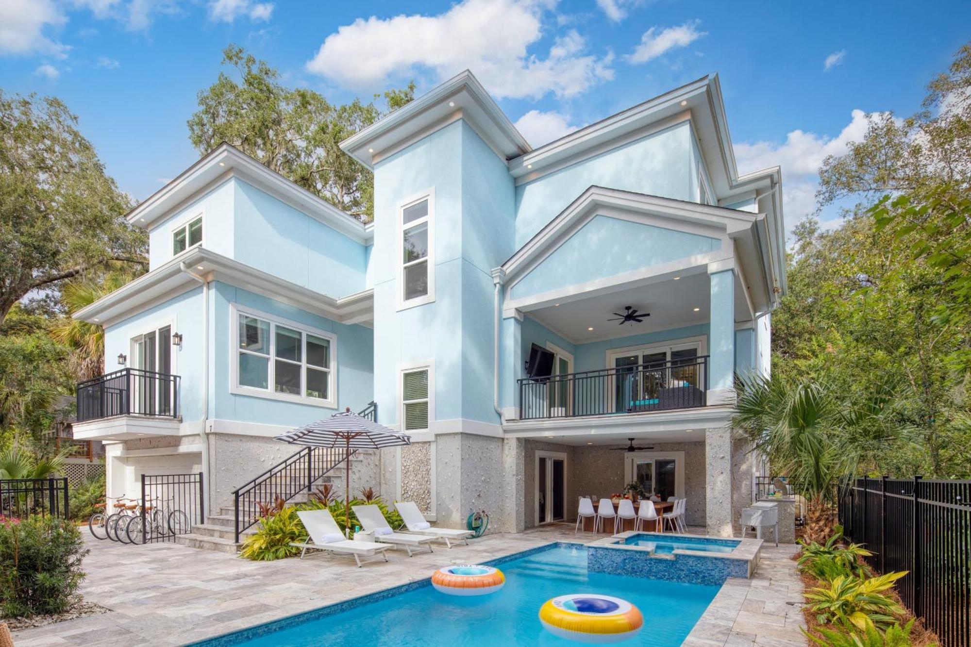 Dory By Avantstay Walk To The Beach Luxe Home Hilton Head Island Esterno foto